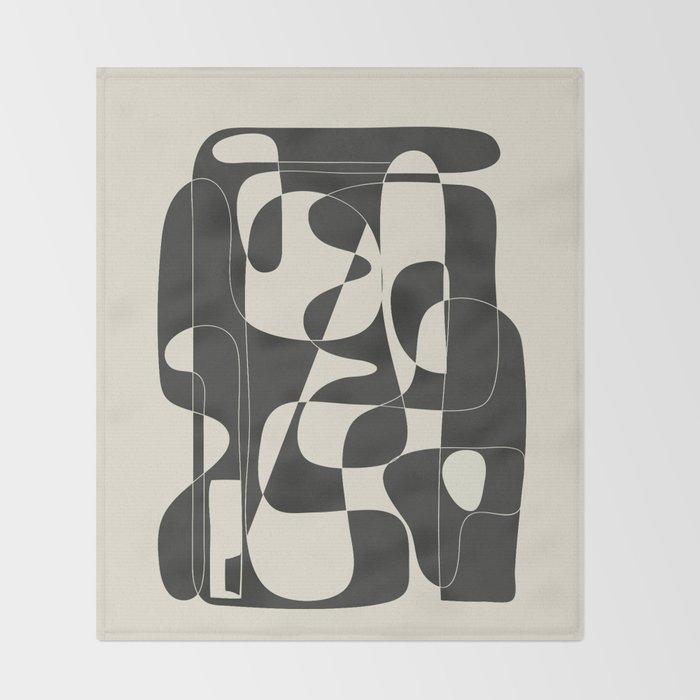Shifting Boundaries 1 Throw Blanket Gallery Image 2
