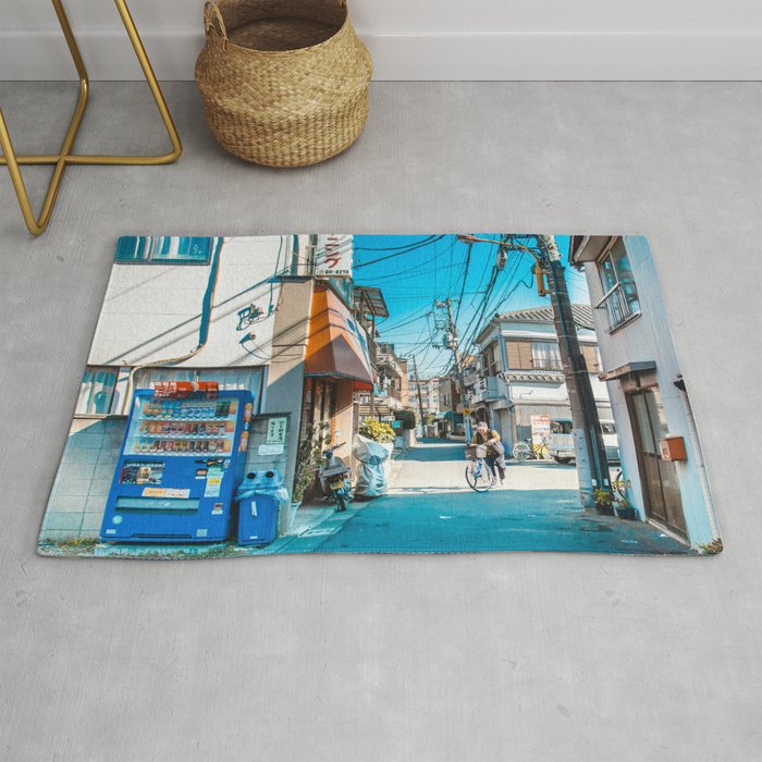 Anime Tokyo Streets Rug Gallery Image 1