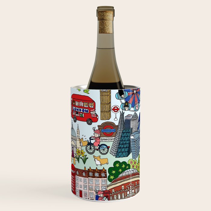 The Queen's London Day Out Wine Chiller Gallery Image 1
