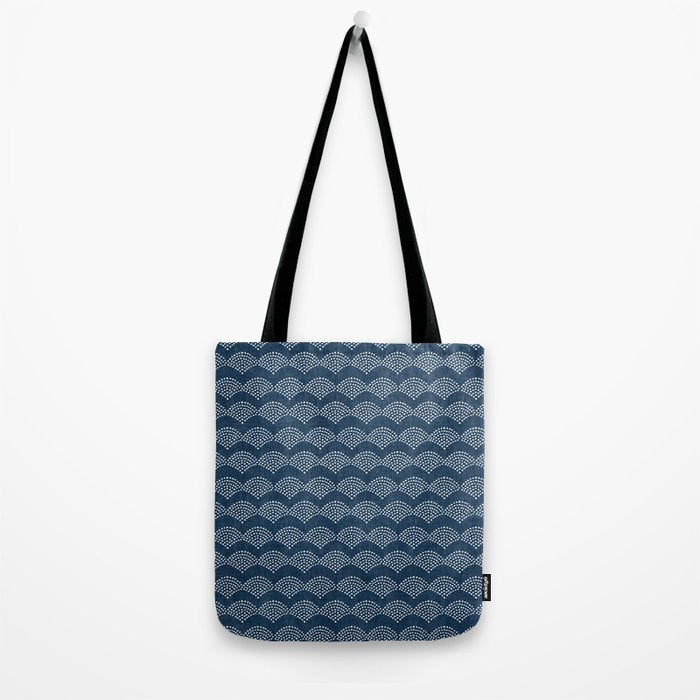 Wabi Sabi Arches in Blue Tote Bag Gallery Image 2