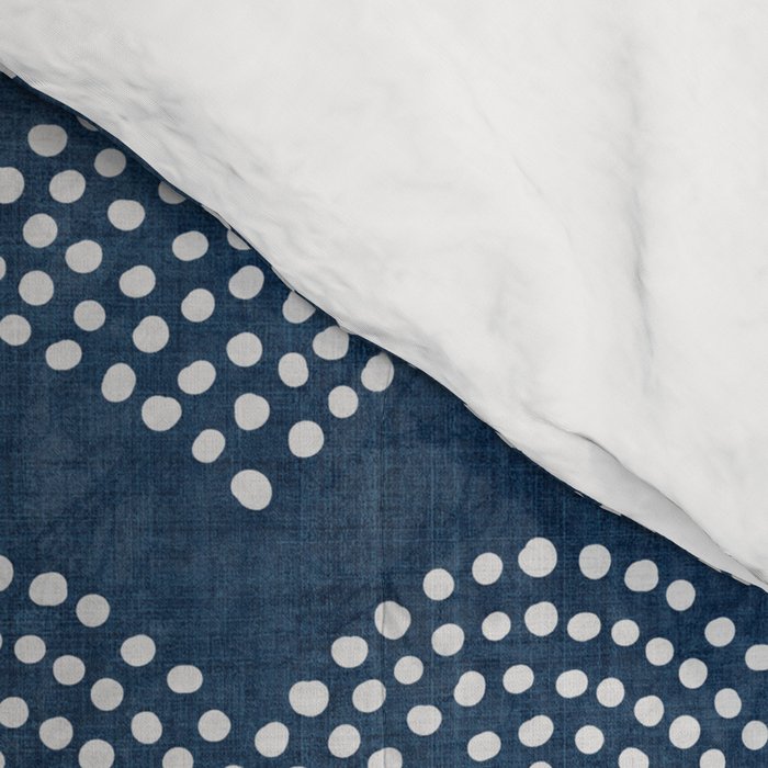 Wabi Sabi Arches in Blue Comforter Gallery Image 4