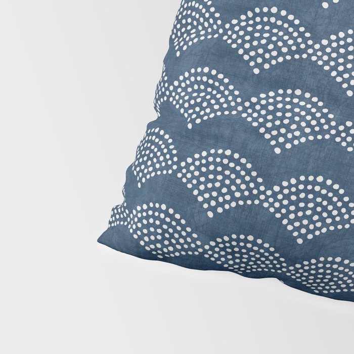 Wabi Sabi Arches in Blue Pillow Sham Gallery Image 4