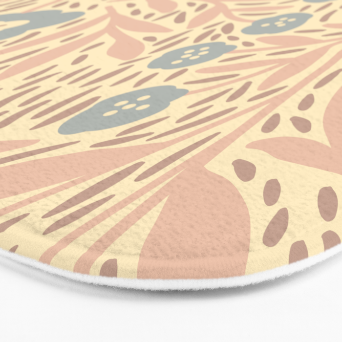 Botanical Garden - Neutral  tone Bath Mat Gallery Image 3