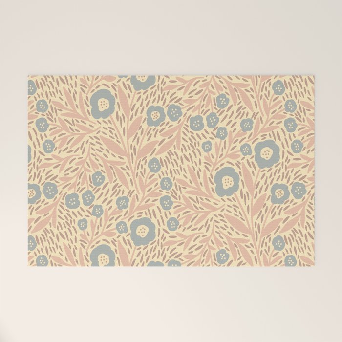 Botanical Garden - Neutral  tone Welcome Mat Gallery Image 1