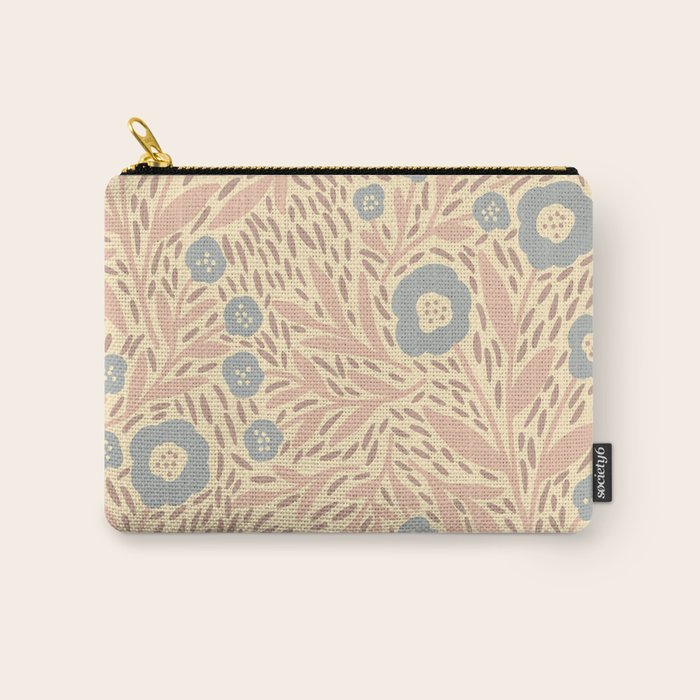 Botanical Garden - Neutral  tone Carry All Pouch Gallery Image 1