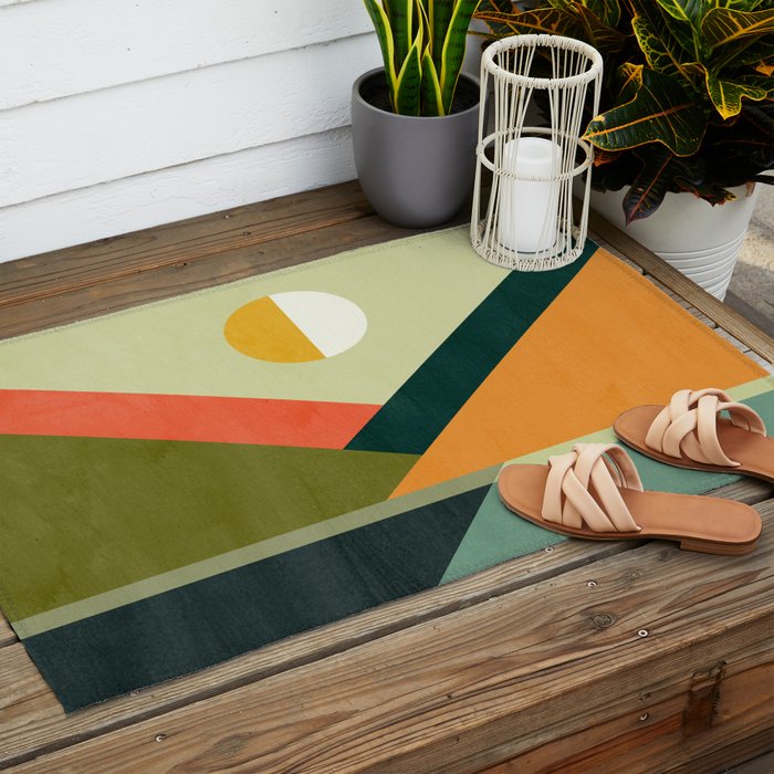 Hidden shore Outdoor Rug Gallery Image 2