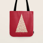 Cat Landscape 169: Merry Catsmas Tote Bag Gallery Image 1