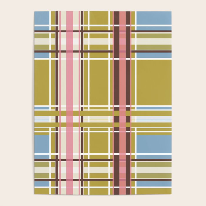 Subtle Plaid Warmth Poster Gallery Image 4