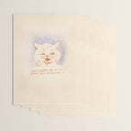 'I Am Happy Because Every One Loves Me' Louis Wain Cat Wrapping Paper Gallery Image 3