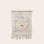 'I Am Happy Because Every One Loves Me' Louis Wain Cat Wall Hanging Gallery Image 1