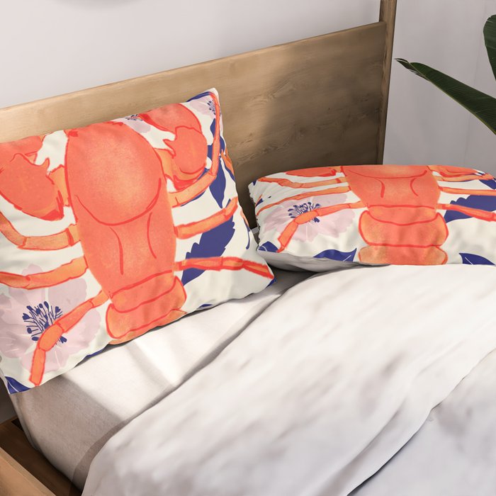 Lobster 4 Pillow Sham Gallery Image 2
