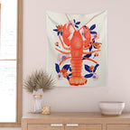 Lobster 4 Wall Tapestry Gallery Image 2
