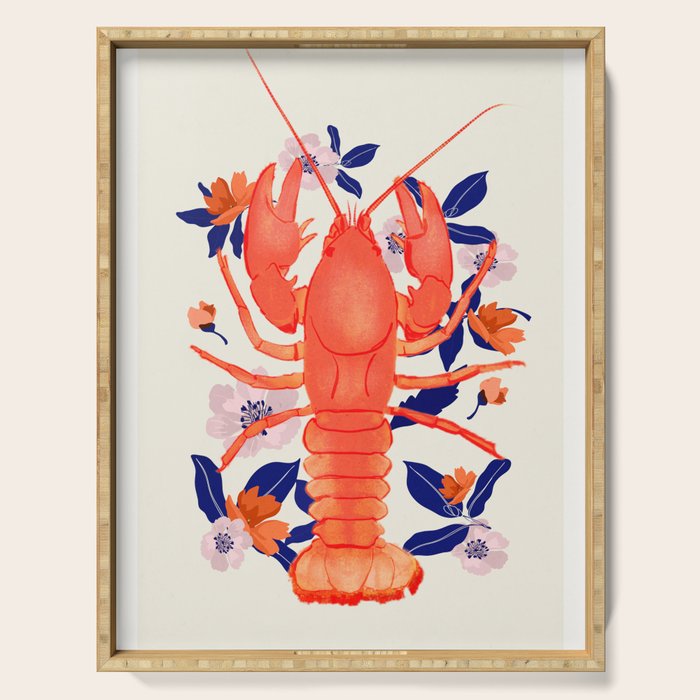 Lobster 4 Serving Tray Gallery Image 1
