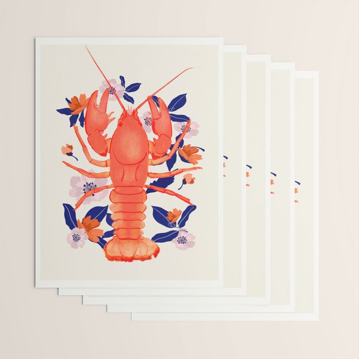 Lobster 4 Wrapping Paper Gallery Image 3