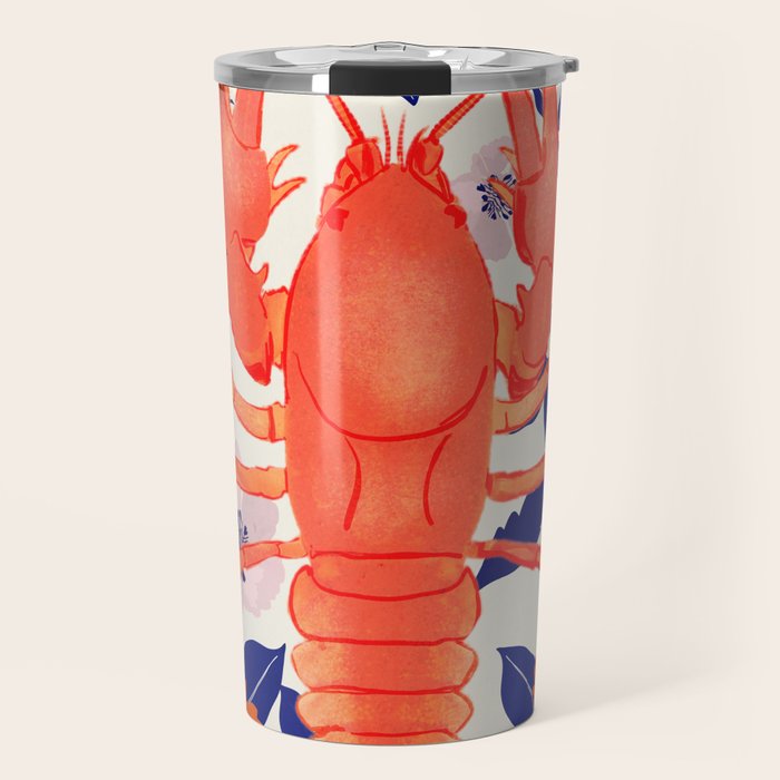 Lobster 4 Travel Mug Gallery Image 1