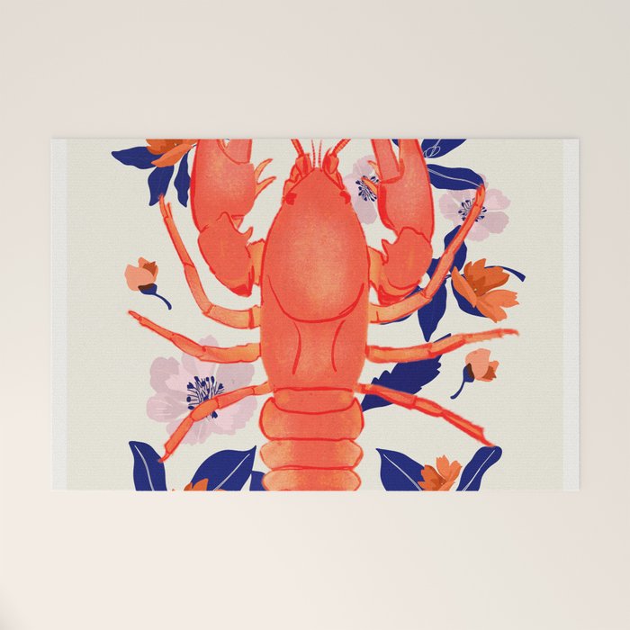 Lobster 4 Welcome Mat Gallery Image 1