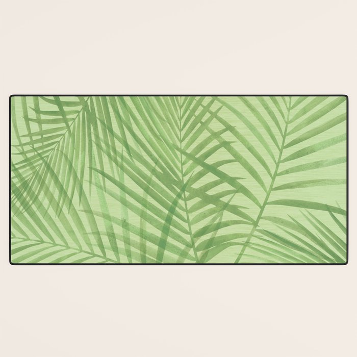 Tropical Greenery Pattern  Desk Mat Gallery Image 3
