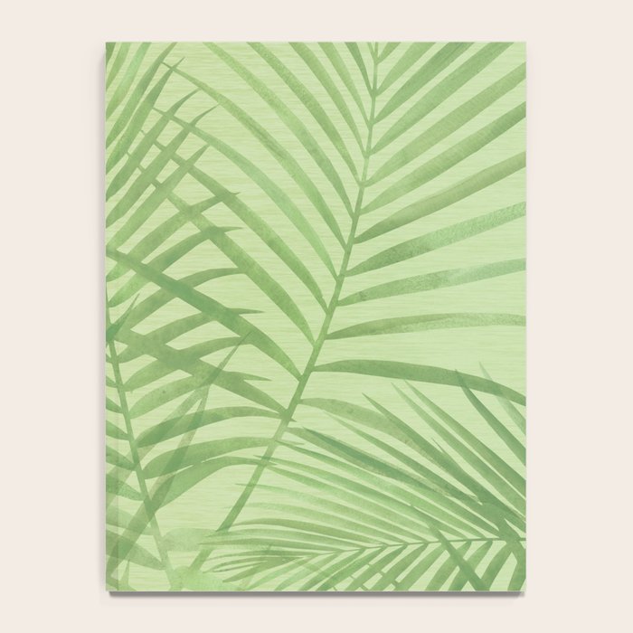 Tropical Greenery Pattern  Notebook Gallery Image 4