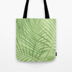 Tropical Greenery Pattern  Tote Bag Gallery Image 1