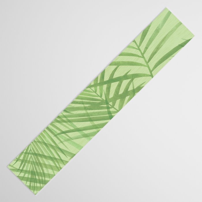 Tropical Greenery Pattern  Table Runner Gallery Image 3