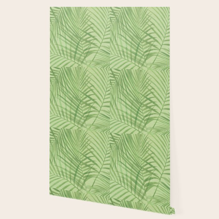 Tropical Greenery Pattern  Wallpaper Gallery Image 2
