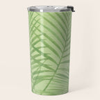 Tropical Greenery Pattern  Travel Mug Gallery Image 2