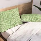 Tropical Greenery Pattern  Pillow Sham Gallery Image 2