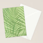 Tropical Greenery Pattern  Stationery Card Gallery Image 2