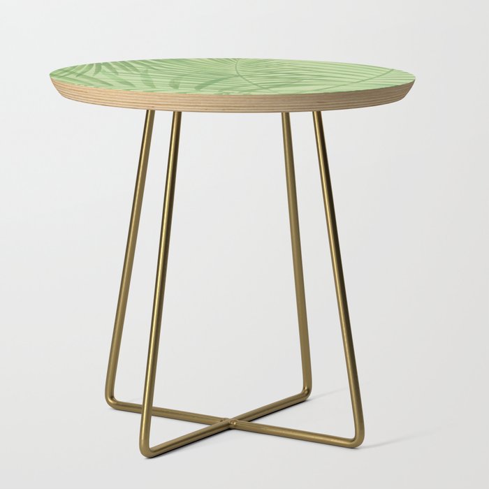 Tropical Greenery Pattern  Side Table Gallery Image 1