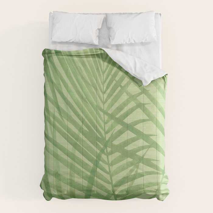 Tropical Greenery Pattern  Comforter Gallery Image 1