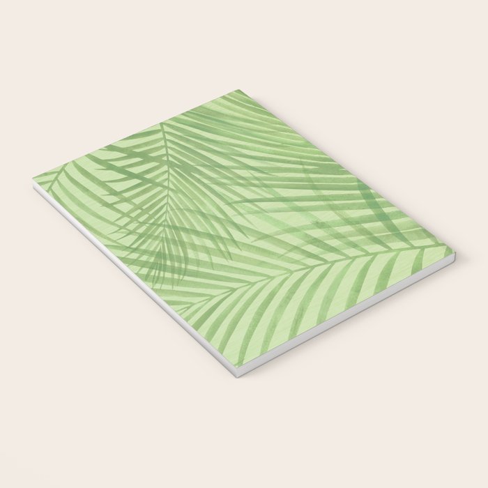 Tropical Greenery Pattern  Notebook Gallery Image 3