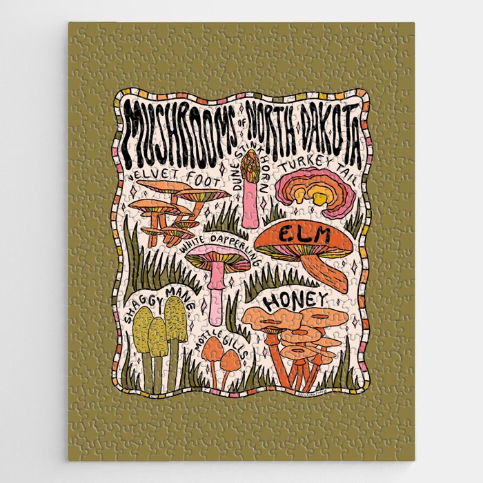 Mushrooms of North Dakota Jigsaw Puzzle Gallery Image 1
