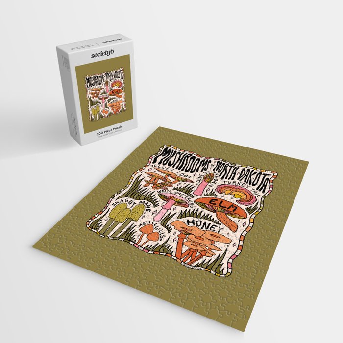 Mushrooms of North Dakota Jigsaw Puzzle Gallery Image 2