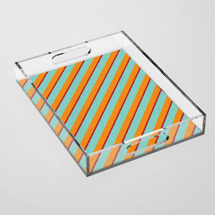 STRIPES - 003 - b Acrylic Tray Gallery Image 1