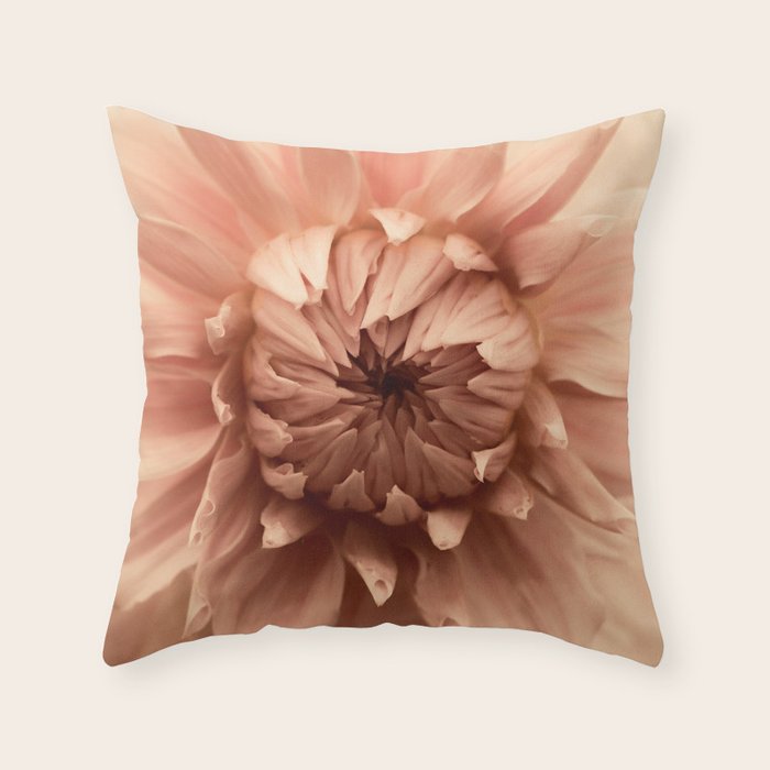 Goddess - Dahlia Botanical - Flower photograph - Modern Floral Throw Pillow Gallery Image 6