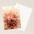 Goddess - Dahlia Botanical - Flower photograph - Modern Floral Stationery Card Gallery Image 2