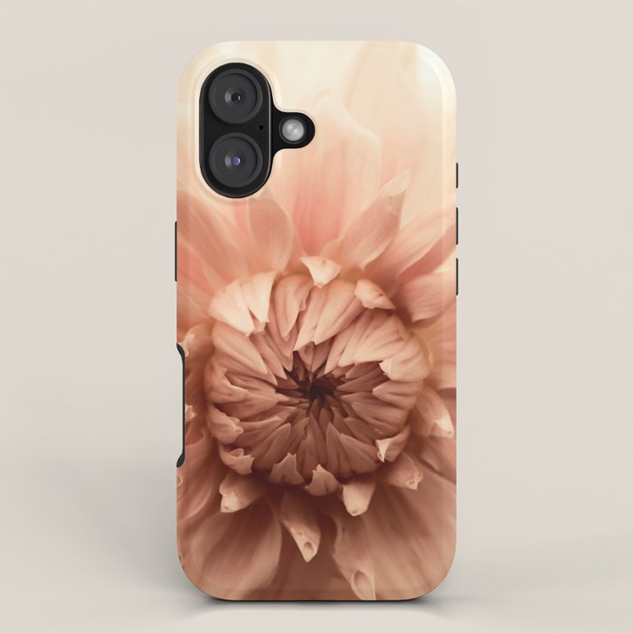 Goddess - Dahlia Botanical - Flower photograph - Modern Floral iPhone Case Gallery Image 1