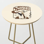 Burning Daylight - Black, Cream, Rust Side Table Gallery Image 2