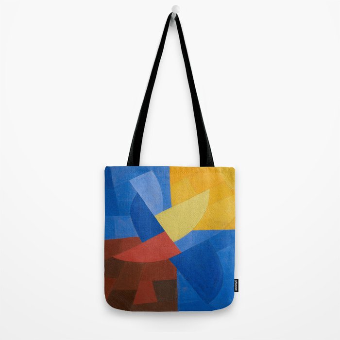 Otto Freundlich Komposition (Ca. 1932) Kunstmuseum Basel Colorful Geometric Art Tote Bag Gallery Image 2