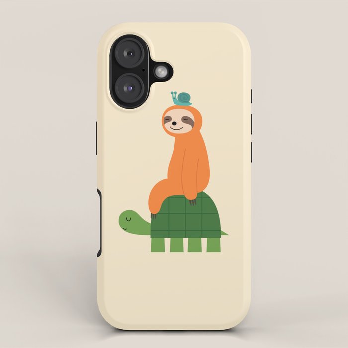 Slow Family iPhone Case Gallery Image 1