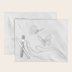Butterflies on the Palm of the Hand Placemat Gallery Image 1