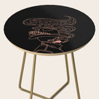 Love or Die Tryinâ Cowhand - Black & Pink Side Table Gallery Image 2