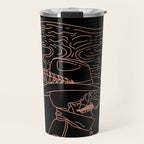 Love or Die Tryinâ Cowhand - Black & Pink Travel Mug Gallery Image 1