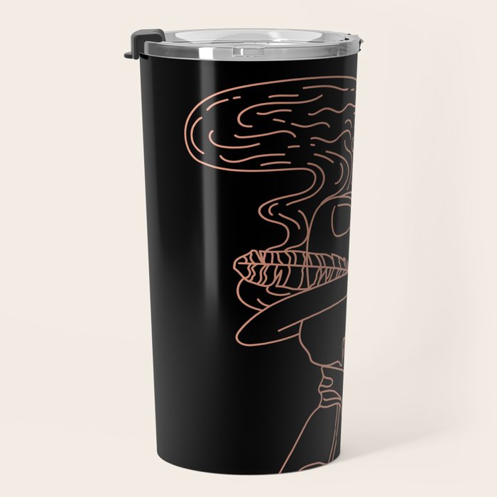 Love or Die Tryinâ Cowhand - Black & Pink Travel Mug Gallery Image 3