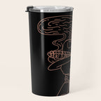 Love or Die Tryinâ Cowhand - Black & Pink Travel Mug Gallery Image 3