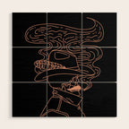 Love or Die Tryinâ Cowhand - Black & Pink Wood Wall Art Gallery Image 1