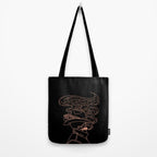 Love or Die Tryinâ Cowhand - Black & Pink Tote Bag Gallery Image 2