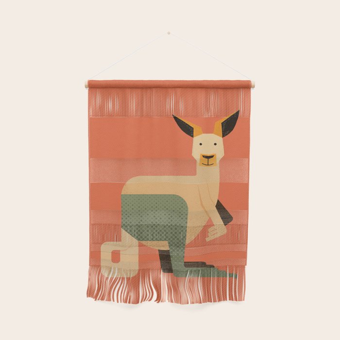 Whimsy Kangaroo Wall Hanging Gallery Image 1