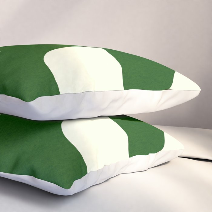 Abstract024-green Pillow Sham Gallery Image 3