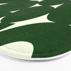 Abstract024-green Bath Mat Gallery Image 3